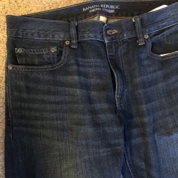 Men’s Banana Republic Vintage Straight Jeans - Picture 2 of 4